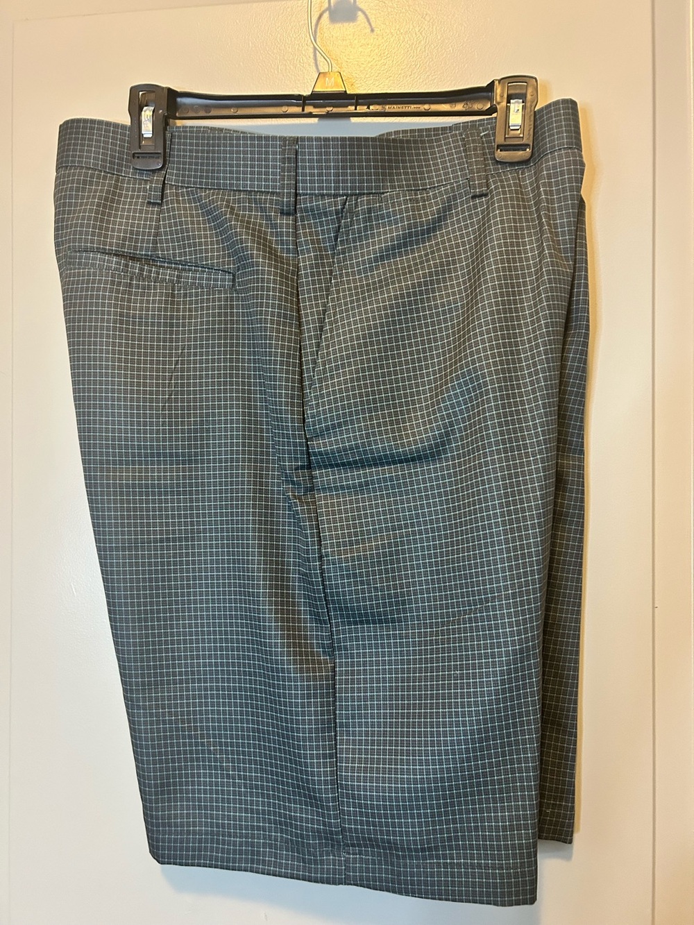 Ben Hogan Y2K Classic Gray Check Golf Dress Shorts